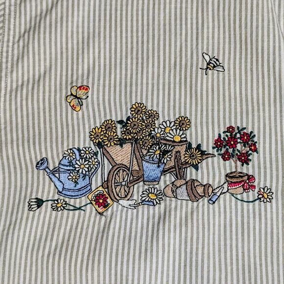 Vintage Floral Embroidered Bobbie Brooks Blouse - Picture 3 of 4